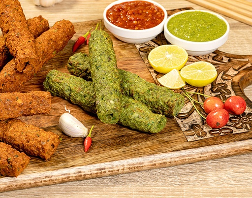 Mutton Seekh Hariyali Kebab